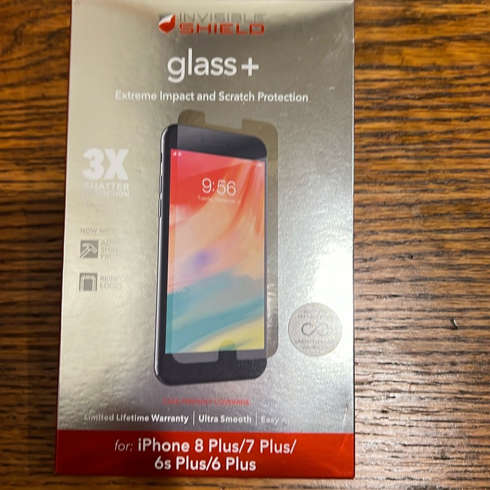 Invisible glass + screen protector